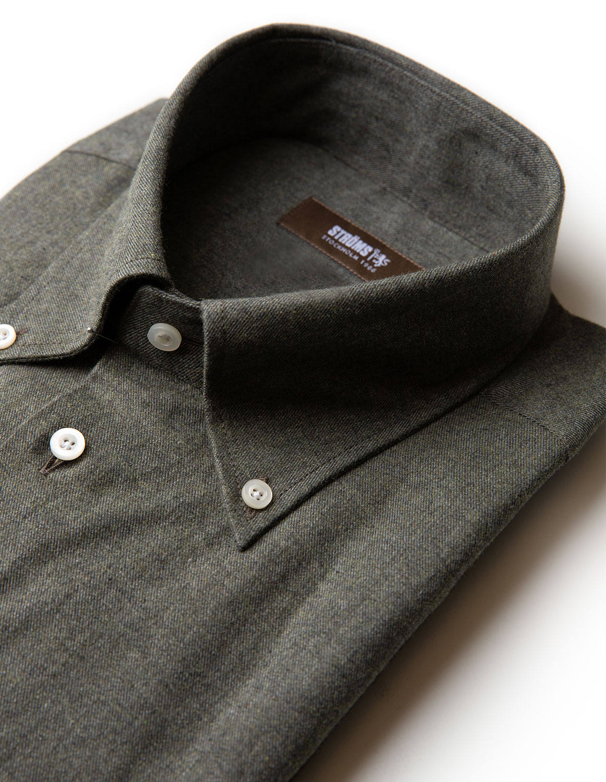 Regular Fit Skjorta Flanell Grön Regular Fit Skjorta Flanell Grön
