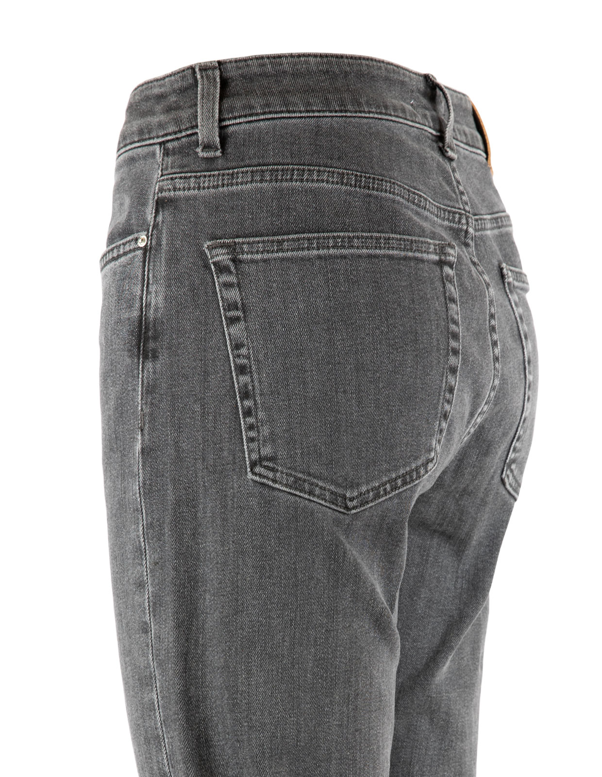 The Straight Denim Grey Wash Stl 36