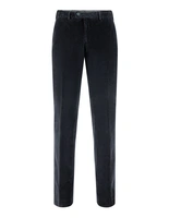 Parma Regular Fit Trouser Genua Cord Blå 120