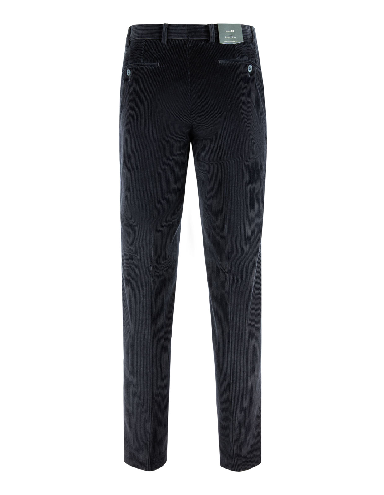 Parma Regular Fit Trouser Genua Cord Blå Stl 54