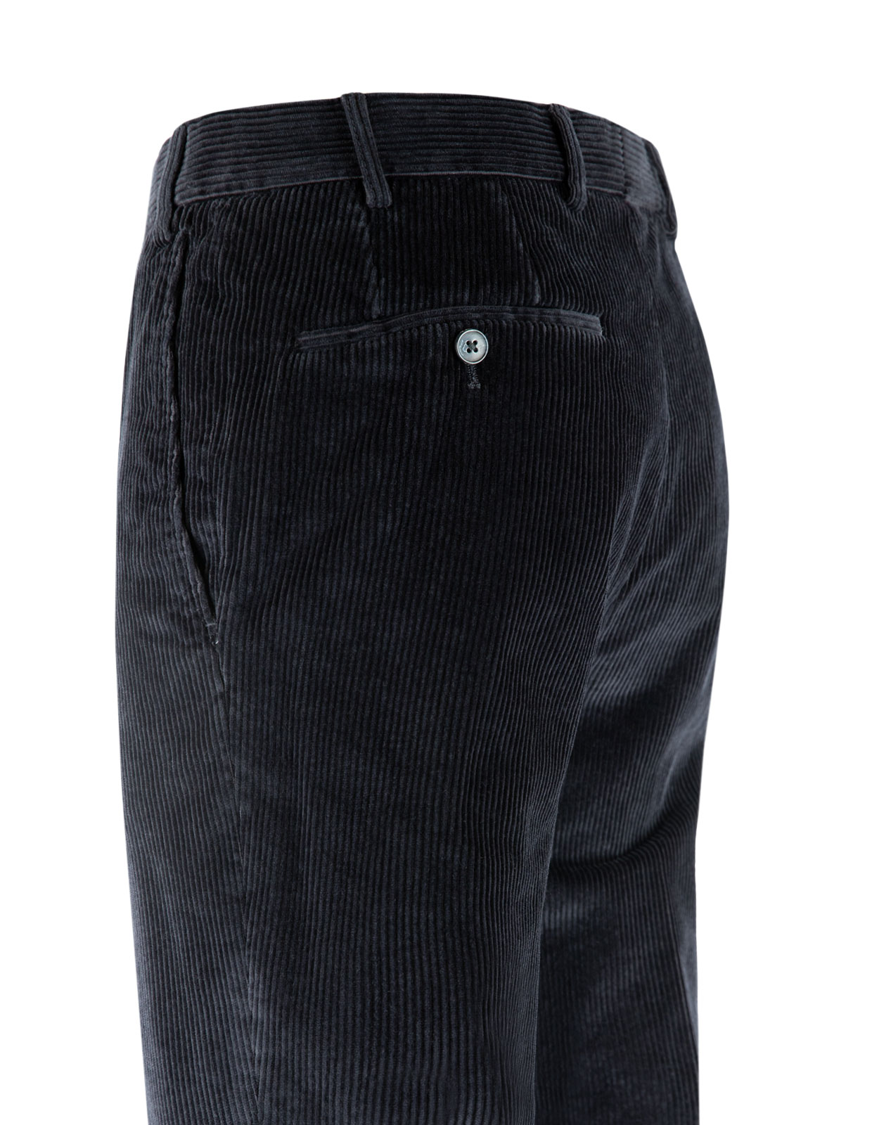 Parma Regular Fit Trouser Genua Cord Blå 120
