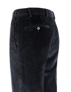 Parma Regular Fit Trouser Genua Cord Blå 120