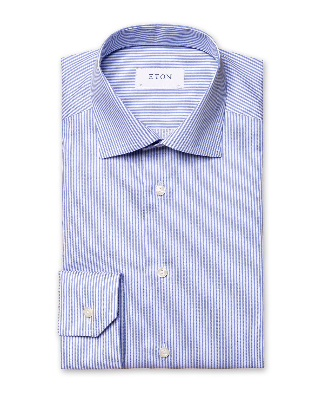Bengal Stripe Slim Fit Shirt Royal Blue/White
