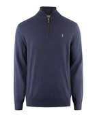 Half Zip Tröja Navy