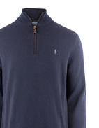 Half Zip Tröja Navy