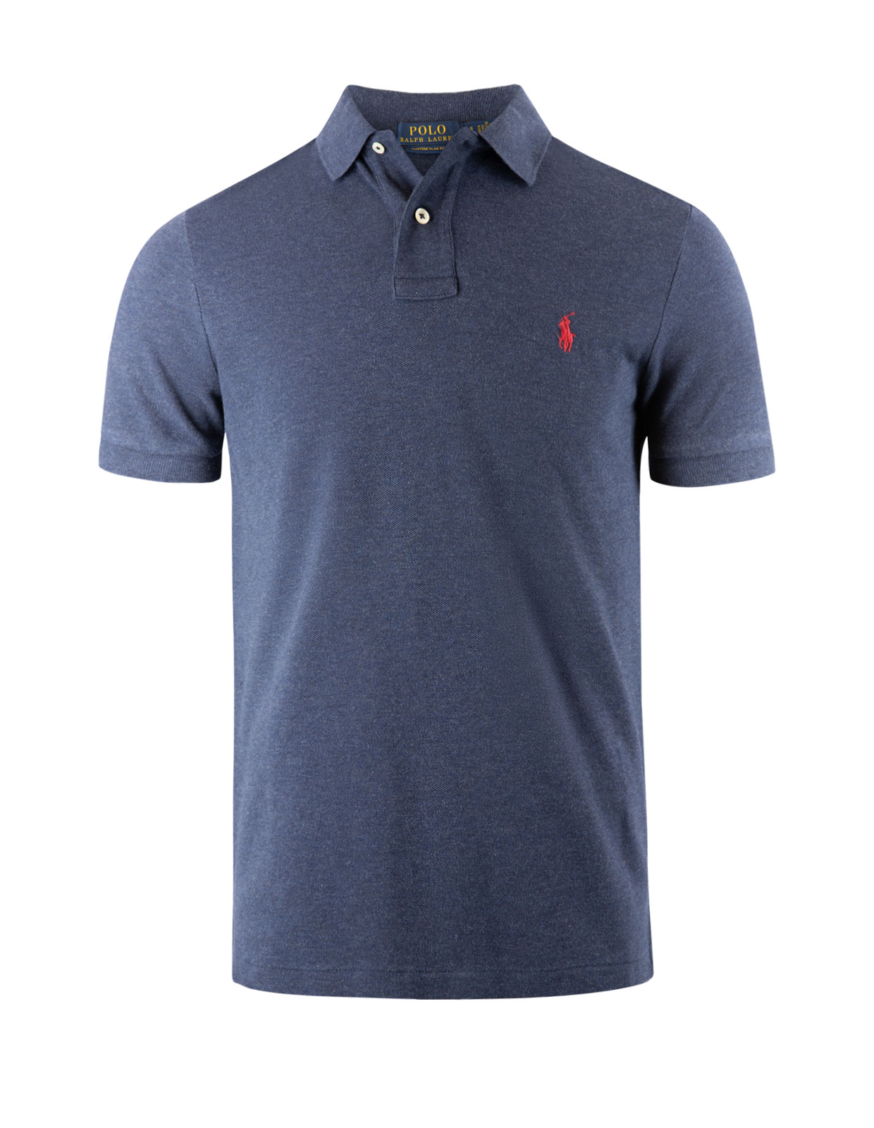 Custom Slim Fit Polo Spring Navy