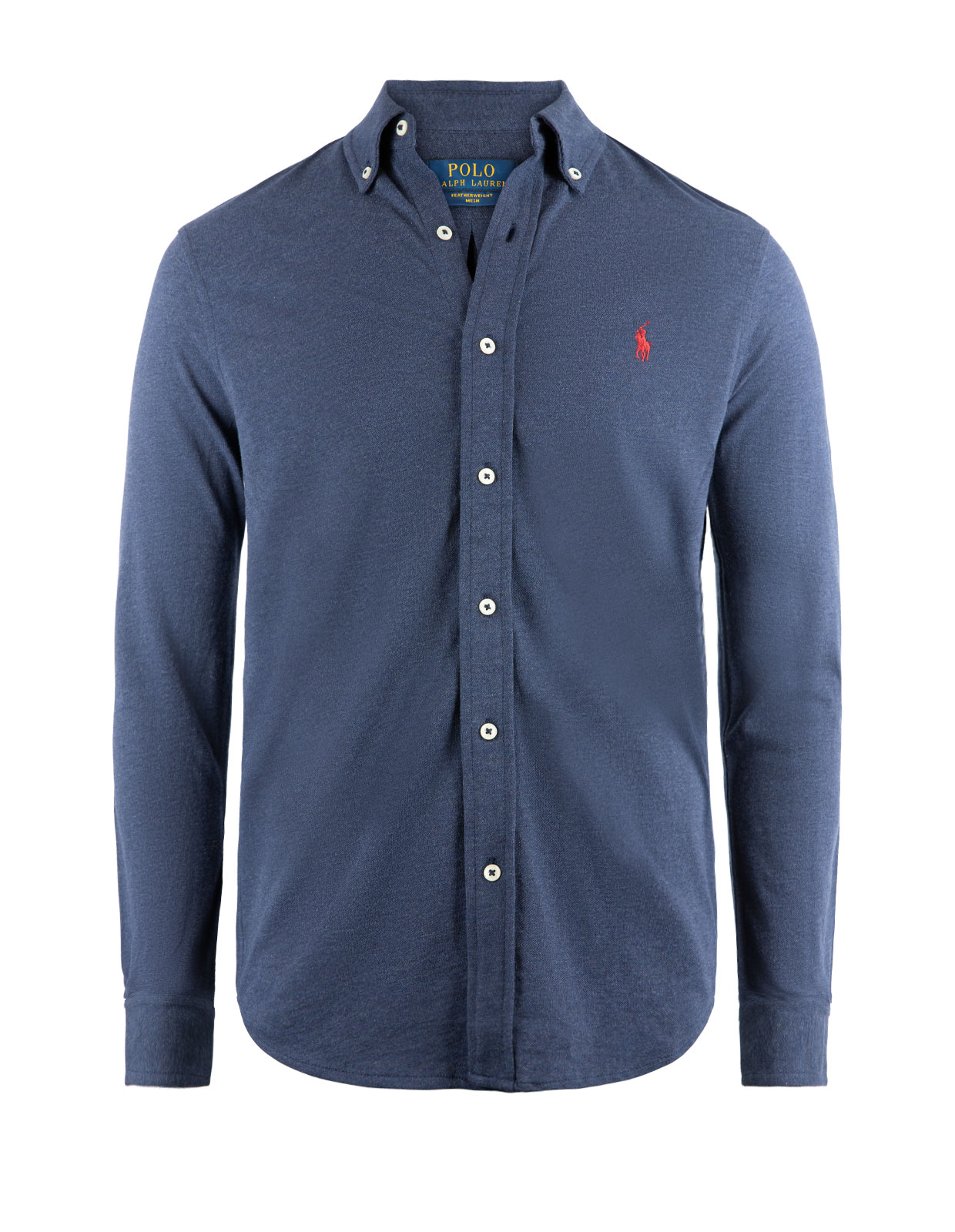Featherweight Mesh Shirt Navy Heather