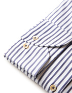 Slimline Extra long Sleeve Navy/White