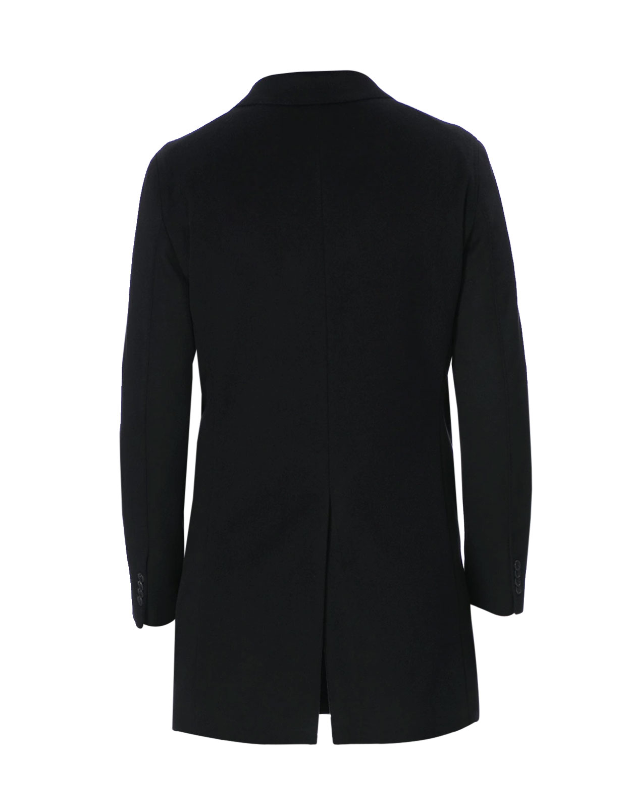 Storvik Coat Wool Cashmere Black