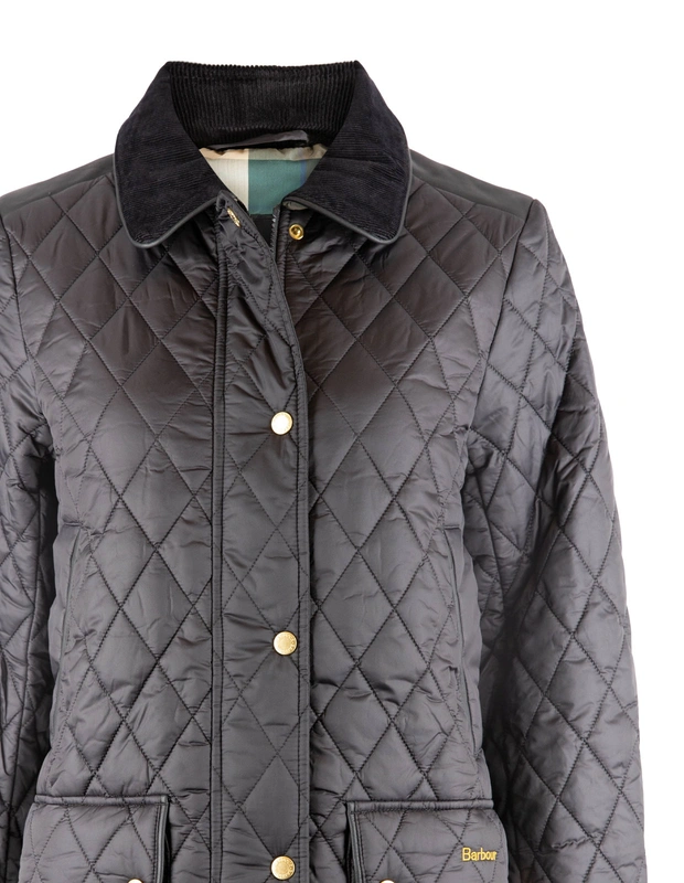 Kilmarie Quilted Jacket Black/Ancient