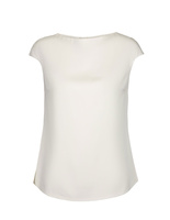 Yui Silk Blouse Offwhite