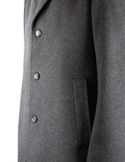H-Jared Coat Wool Cashmere Medium Grey