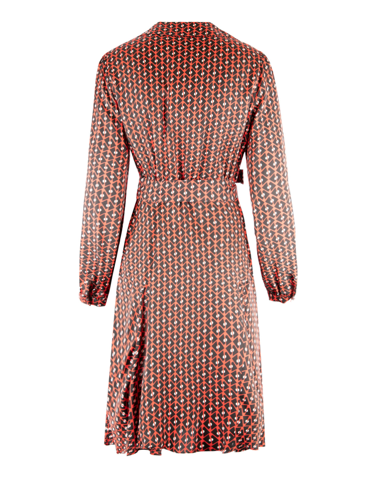 Ferro Printed Dress Röd