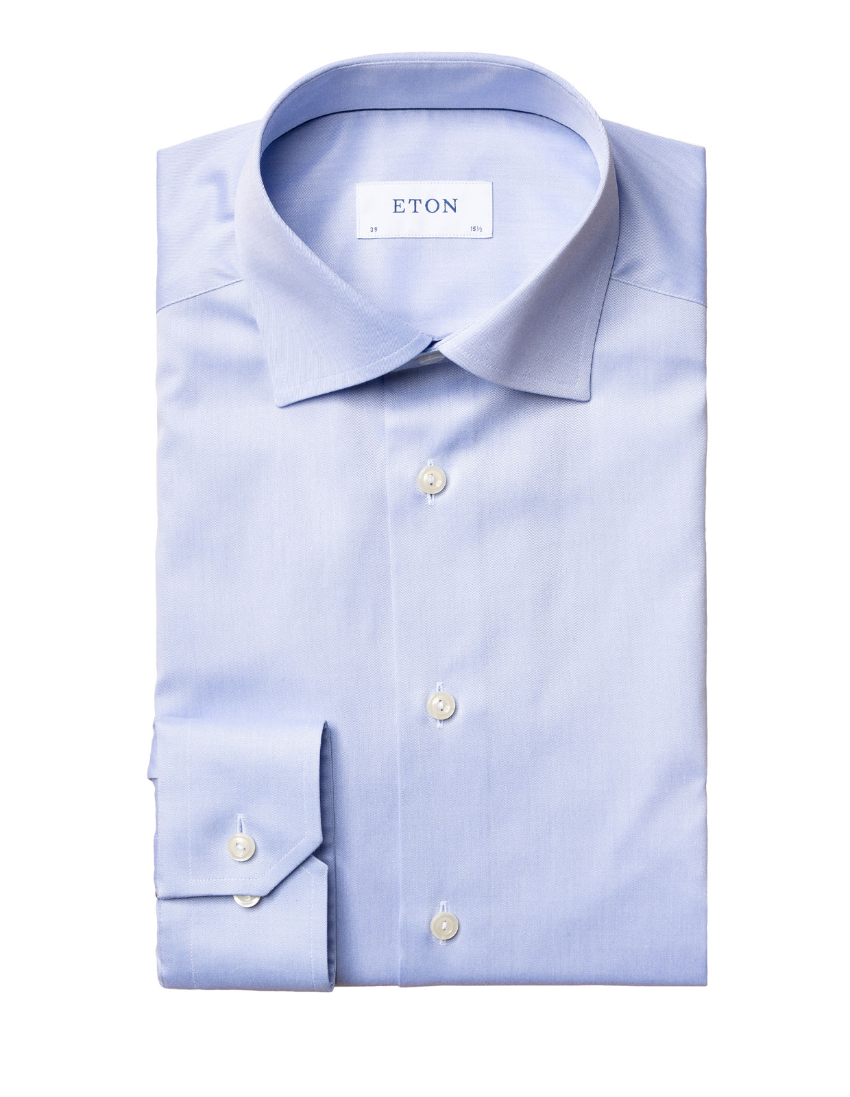 Slim Fit Signature Twill Shirt Light Blue