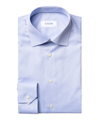 Slim Fit Signature Twill Shirt Light Blue Stl 43