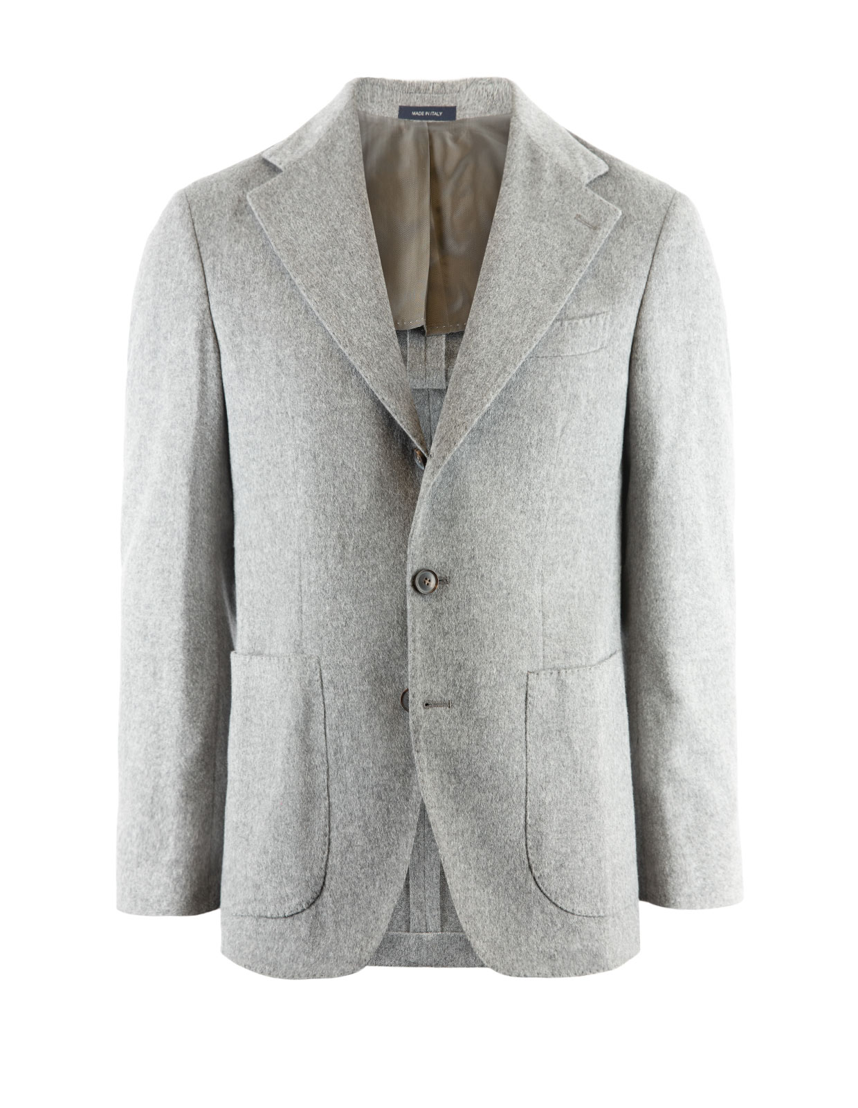 Napoli Jacket Pure Cashmere Grey
