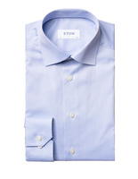 Contemporary Fit Signature Twill Shirt Light Blue Stl 43