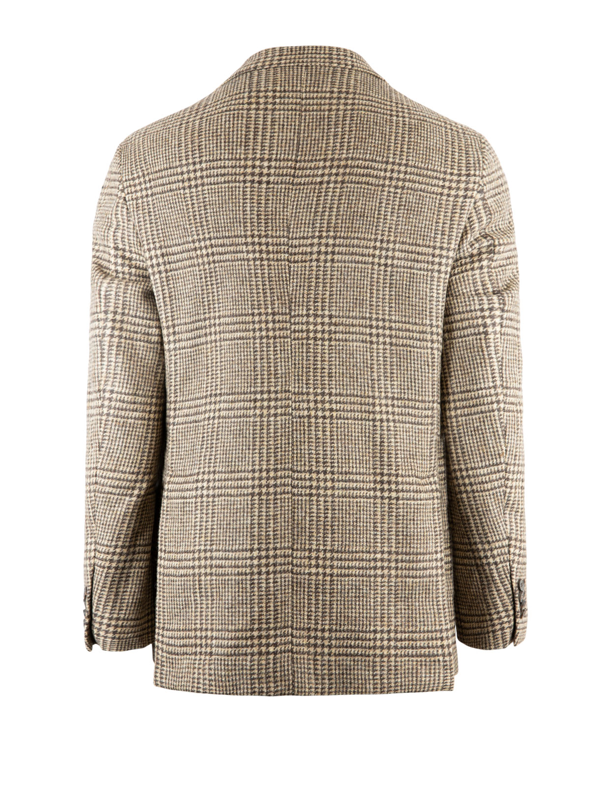 Napoli Jacket British Tweed Check Brun/Beige
