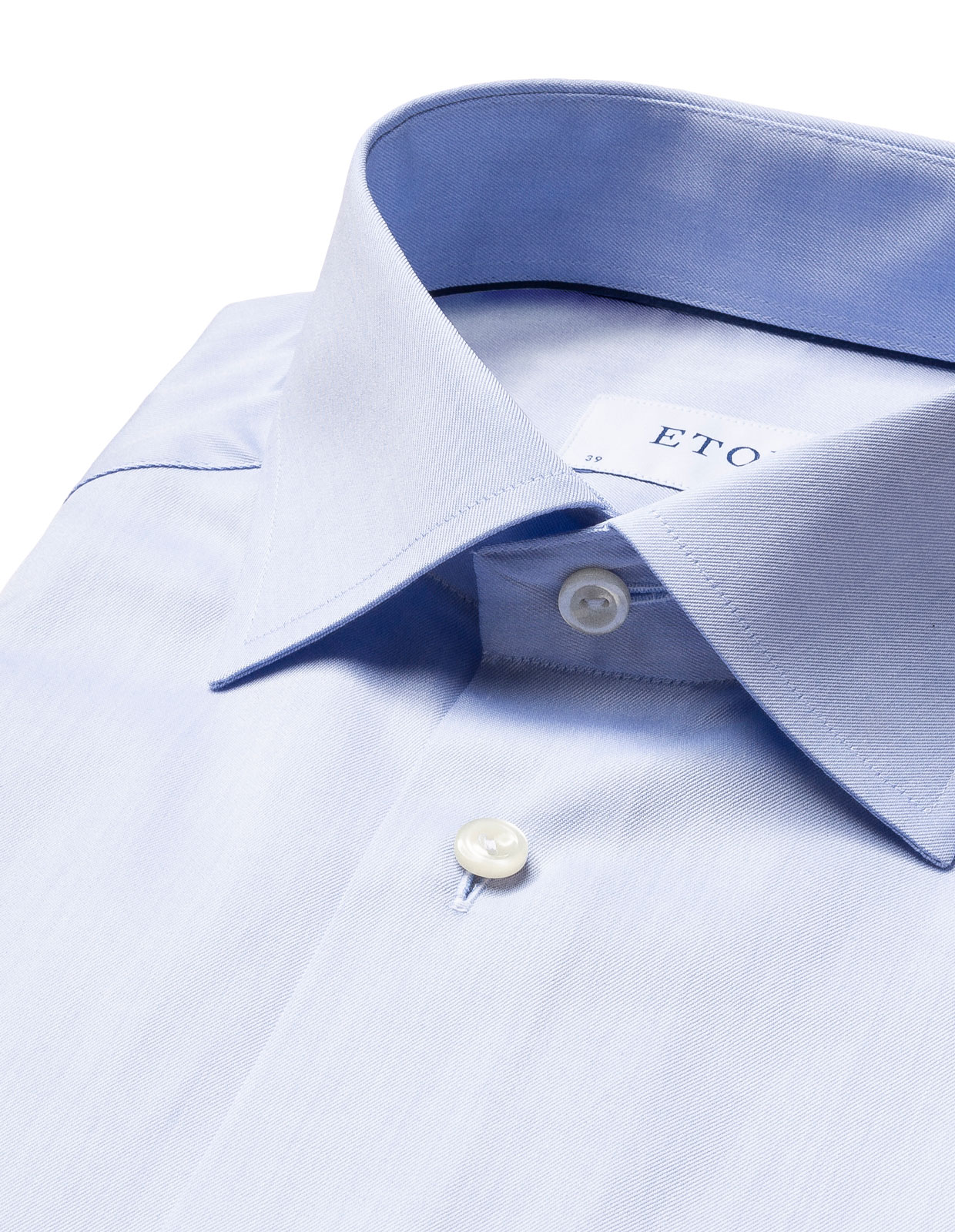 Slim Fit Skjorta Signature Twill Ljusblå 43