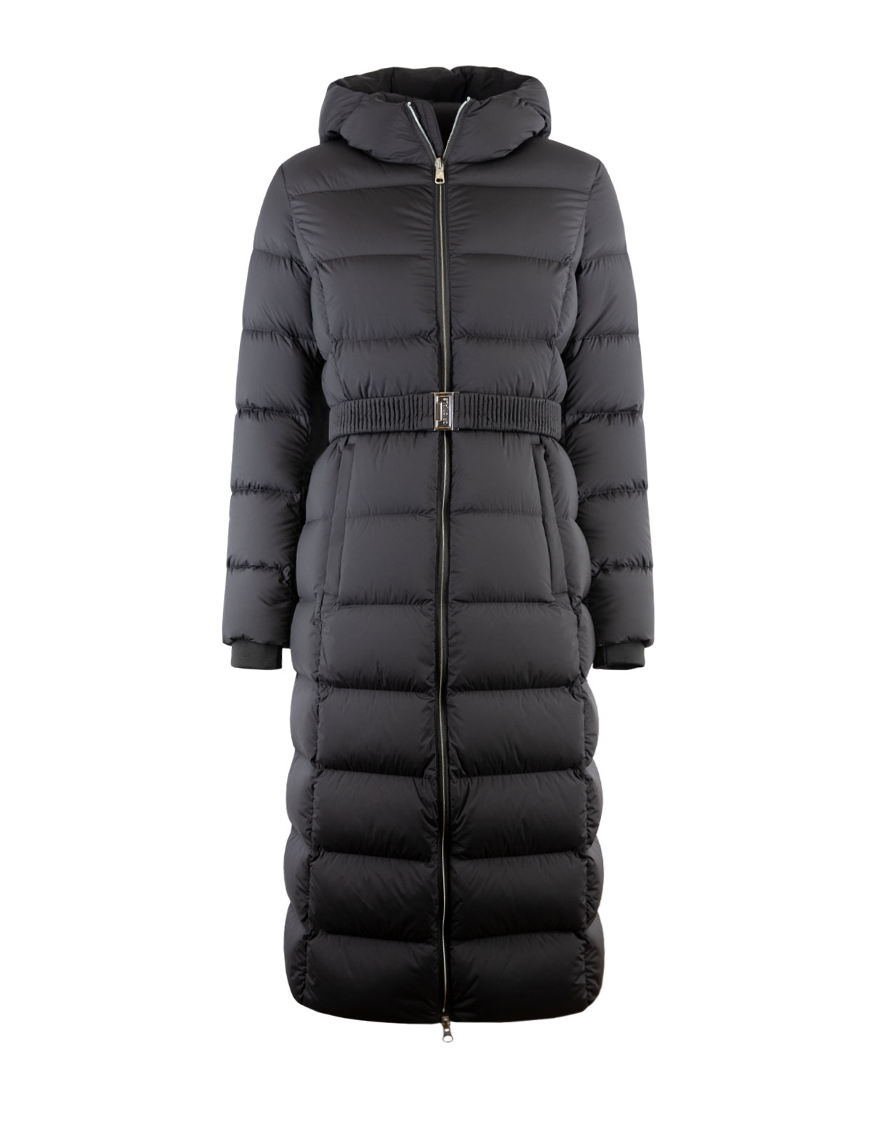 Long Down Coat Black