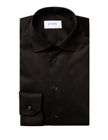 Contemporary Fit Signature Twill Shirt Black