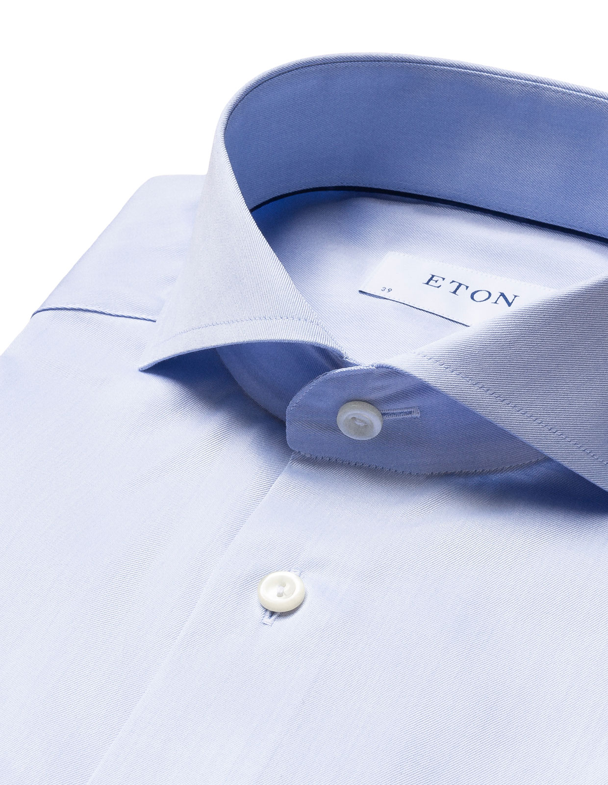 Super Slim Fit Twill Shirt Light Blue Stl 42