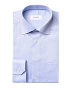 Classic Fit Signature Twill Shirt Light Blue Stl 43