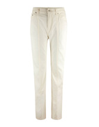 Flared 5 Pocket Cream Stl 28"