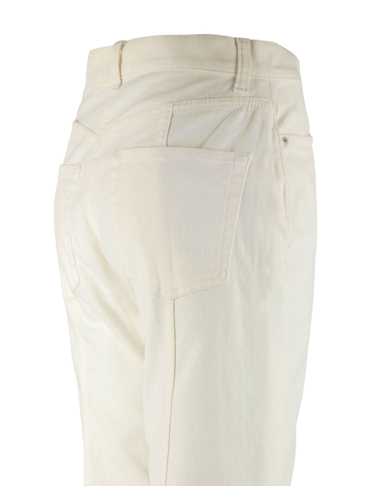 Flared 5 Pocket Cream Stl 28"