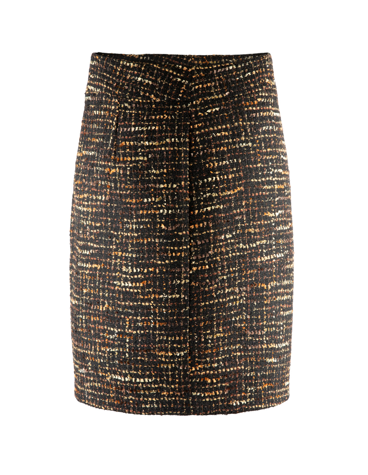 Boucle Skirt Svart/Brun