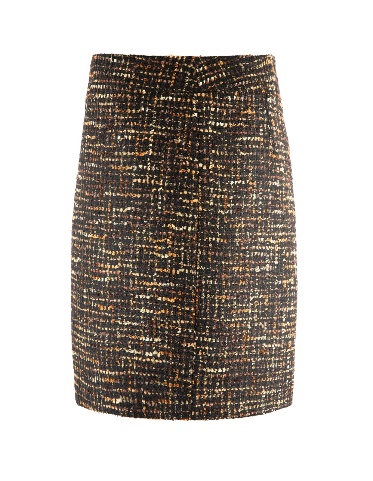 Boucle Skirt Svart/Brun