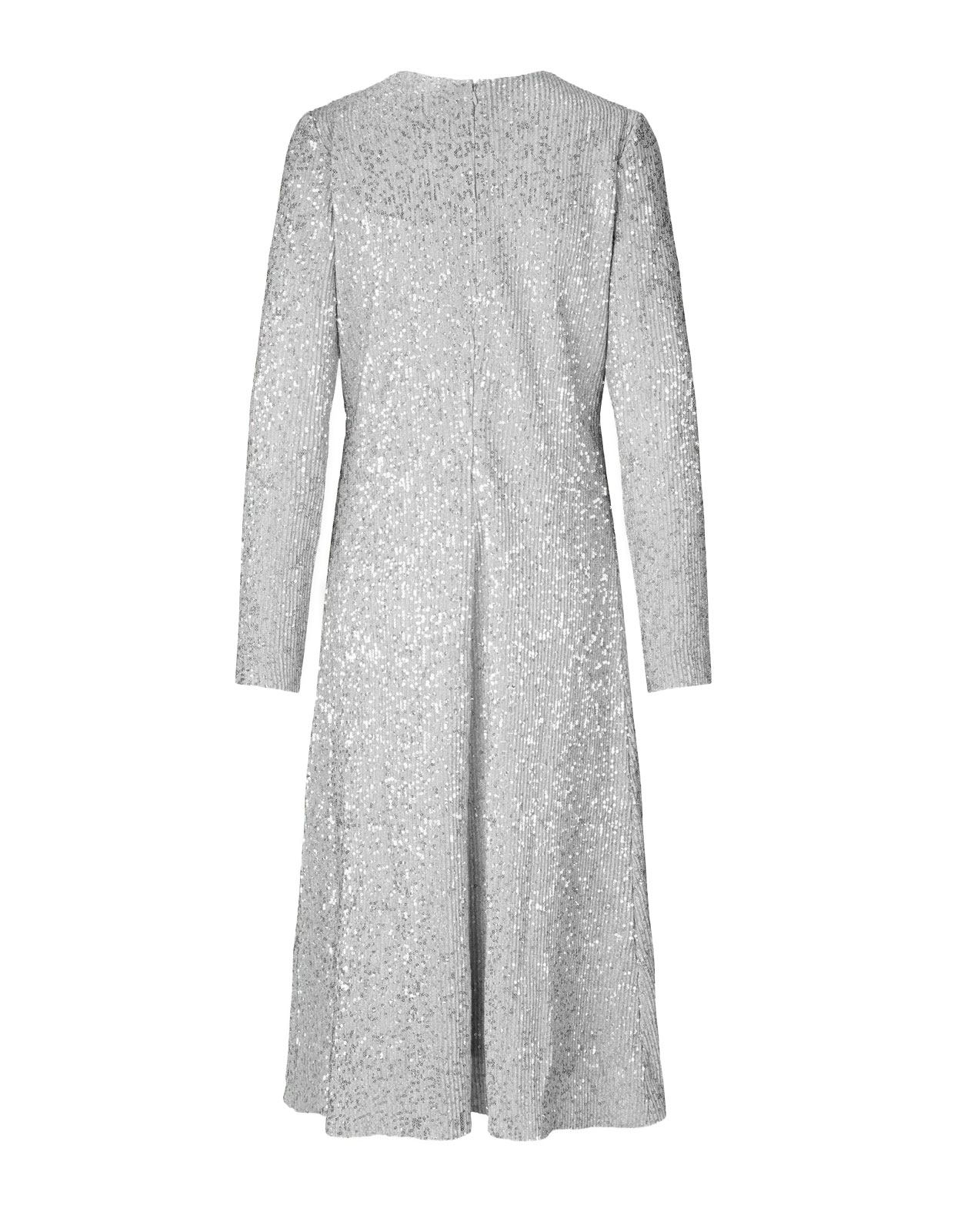 Celsia Sequin Dress Silver