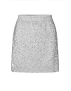 Floretta Kjol Paljett Silver