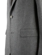 Roma Kavaj Flanell Mörkgrå