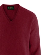 Kilsyth Tröja Lammull Vinröd 46