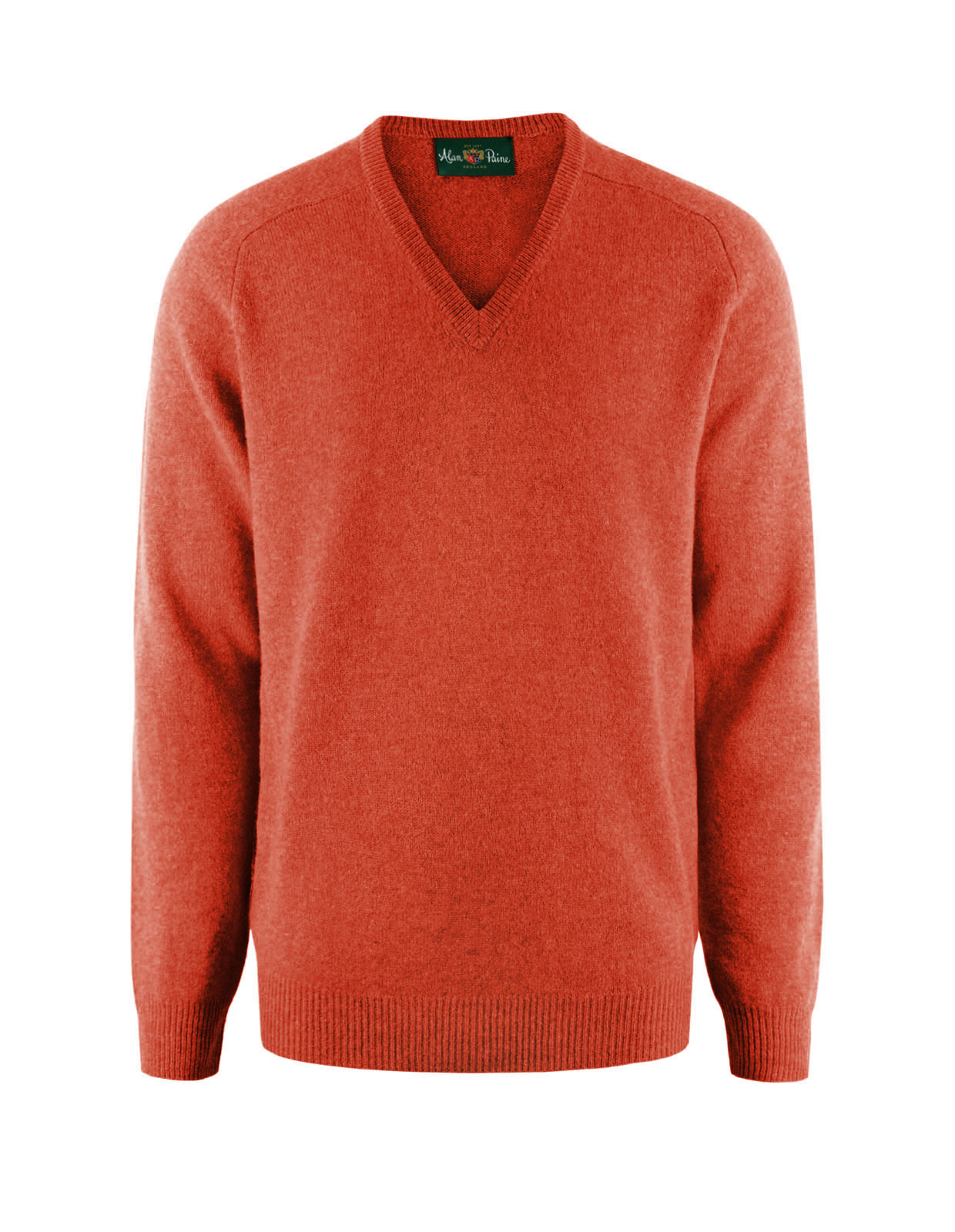 Kilsyth Tröja Lammull Roströd 54