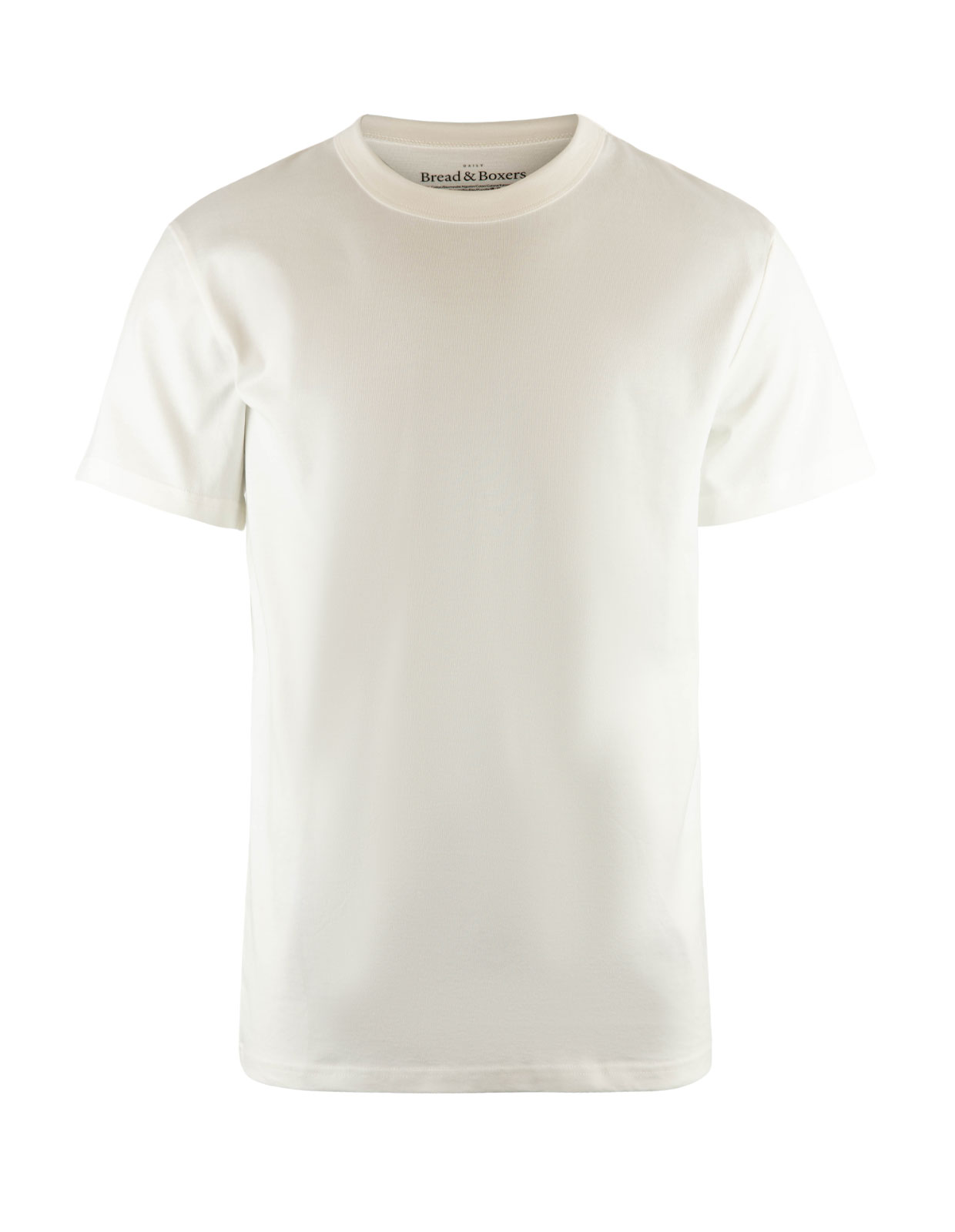 Crew Neck Pima Ivory