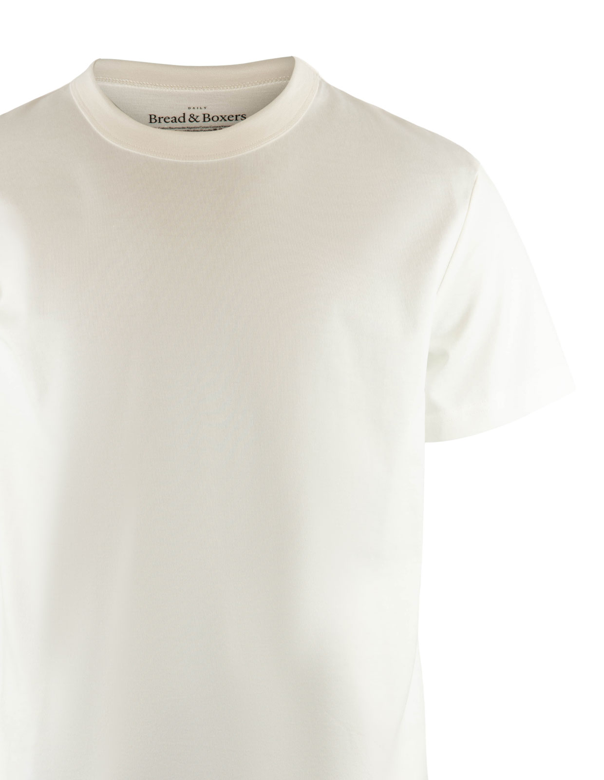 Crew Neck Pima Ivory