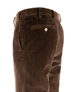 Parma Regular Fit Trouser Genua Cord Obsidian Stl 100