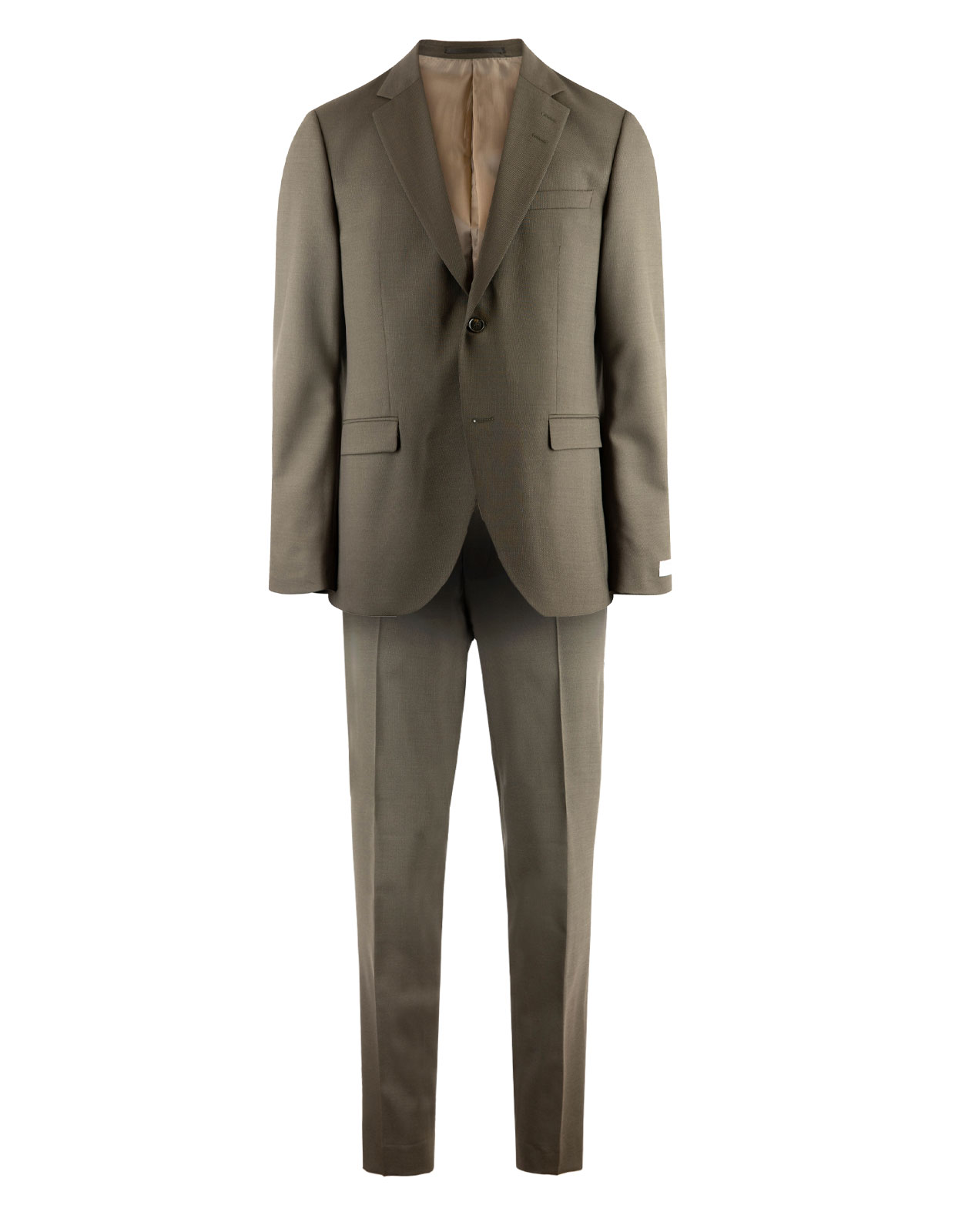 Jamonte Wool Stretch Suit Olive Extreme