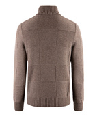 Polotröja Ull/Cashmere Brun Stl 56