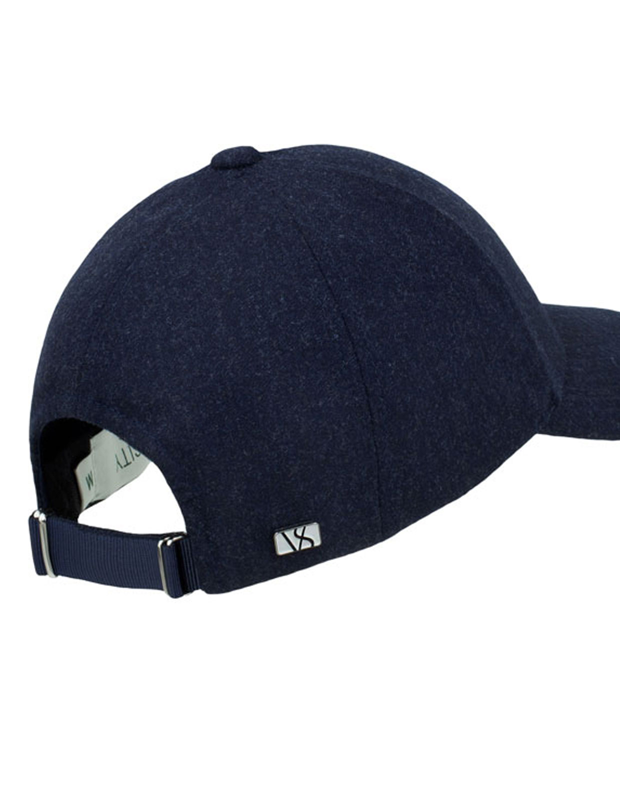 Flannel Sport Cap Lanificio Angelico Dark Navy