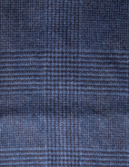 Dallas Scarf Navy Rutig