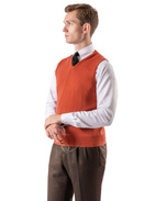 Slipover Merino Orange Stl L