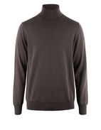 Roll Neck Merino Coffe Stl M