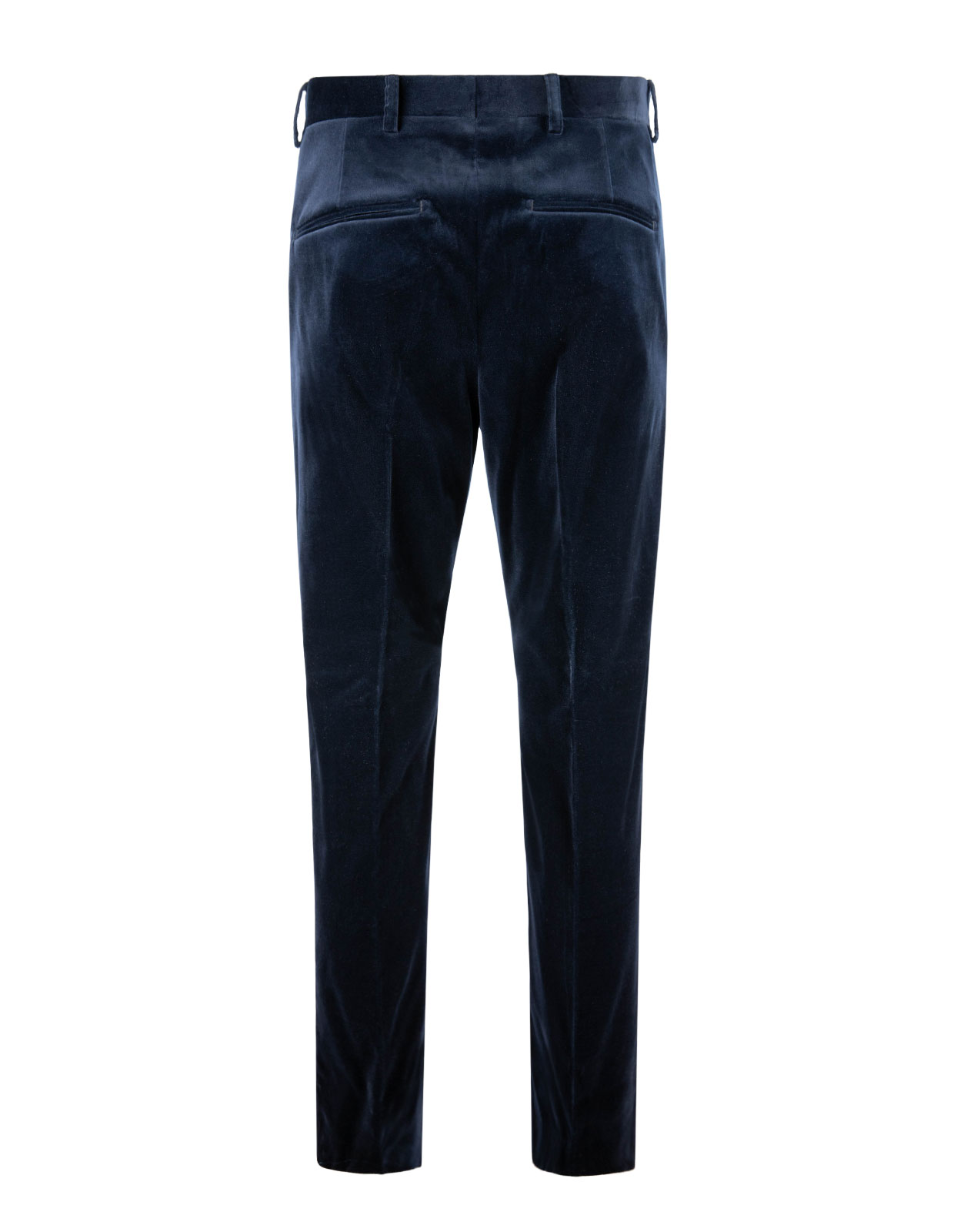 Tense Velvet Tux Trousers Dark Midnight