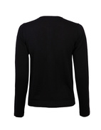 Round Neck Sweater Black Stl XS