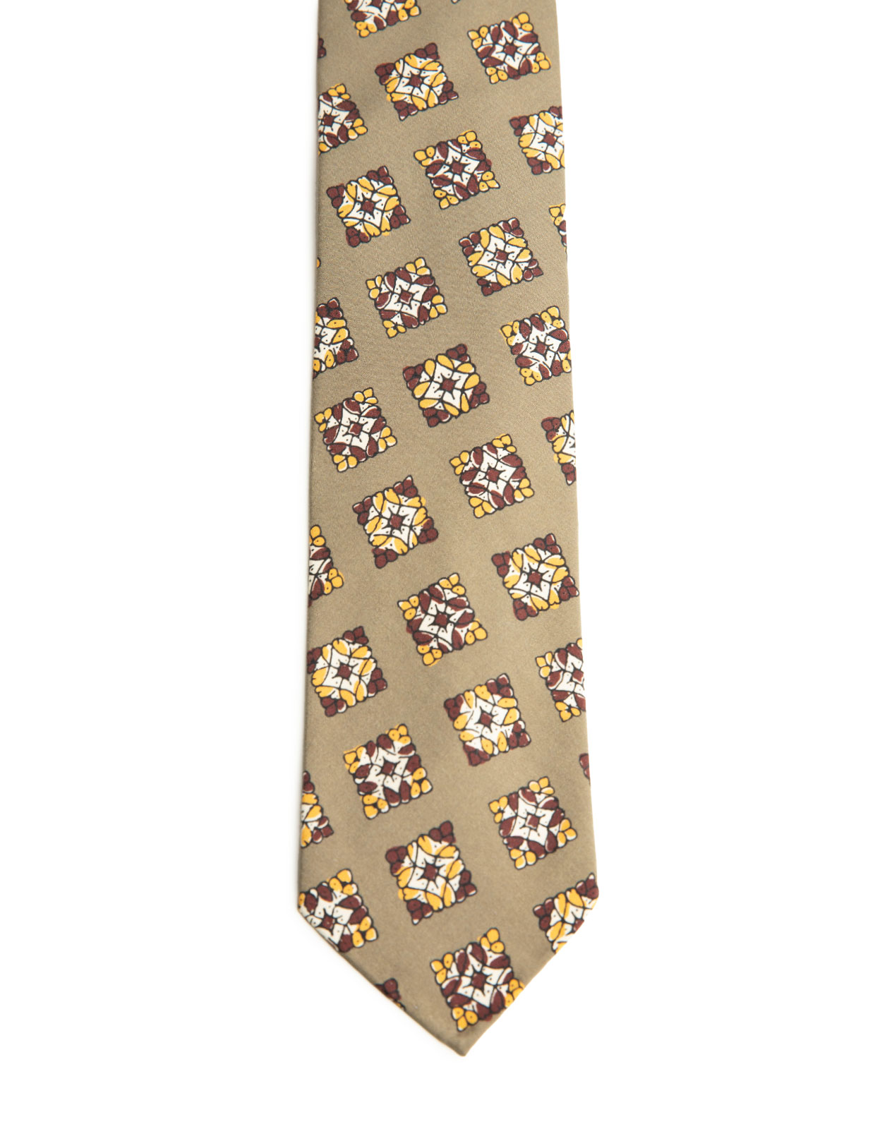 Slips Siden Ofodrad Retromönster Khaki One Size