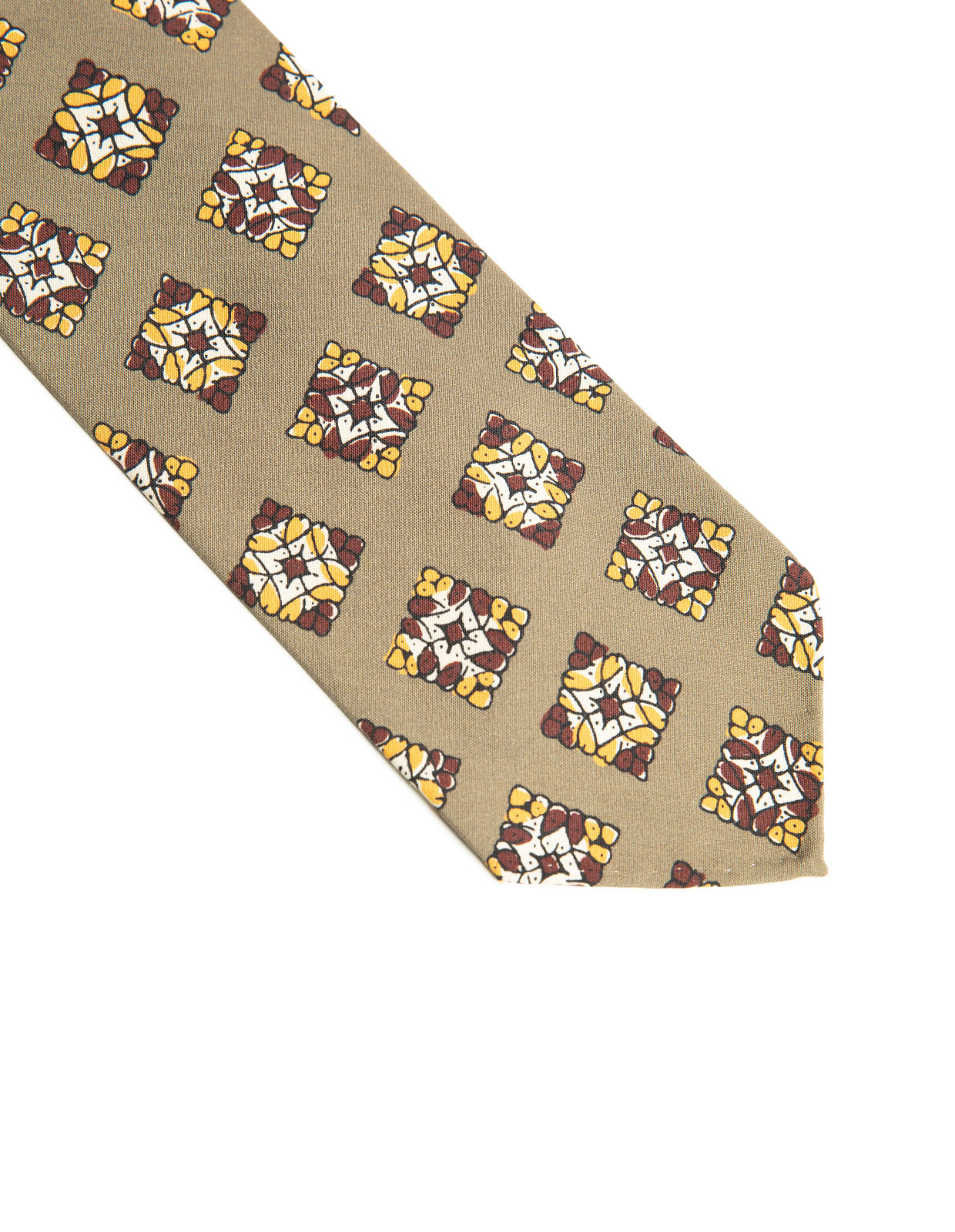Slips Siden Ofodrad Retromönster Khaki One Size
