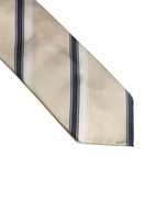 Slips Ofodrad Shantung Beige/Navy